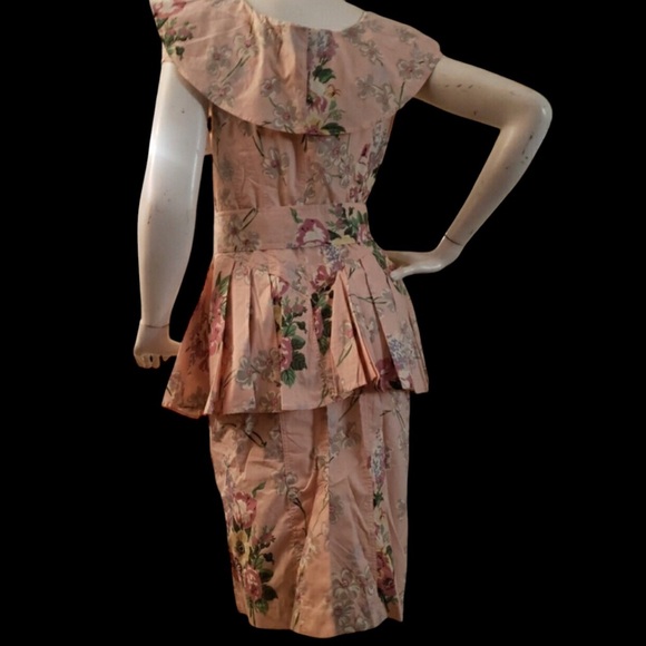 Light Blush Pink (40s style) Floral Garden… - Picture 5 of 7